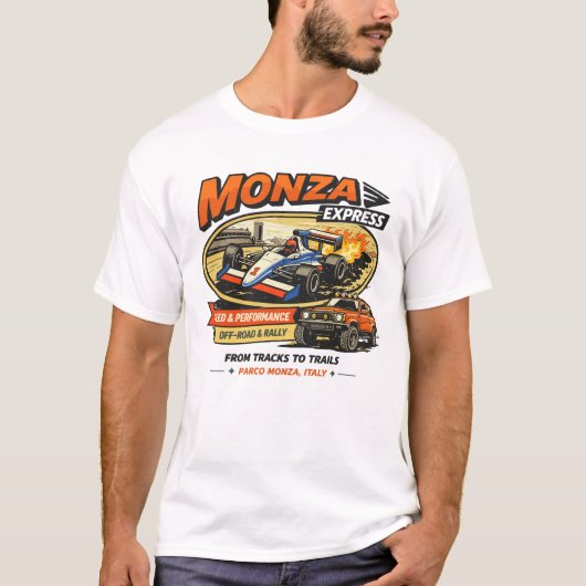 Monza Express Rally T-shirt (Voorkant)