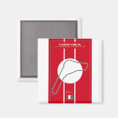 Monza Magneet (Voorkant / Achterkant)