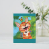 Monzo en Friends Briefkaart (Staand voorkant)