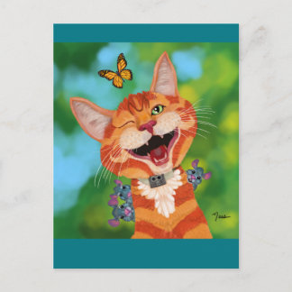 Monzo en Friends Briefkaart