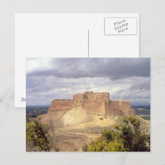 Monzon Castle, waar Koning James zijn kindertijd d Briefkaart (Voorkant / Achterkant)