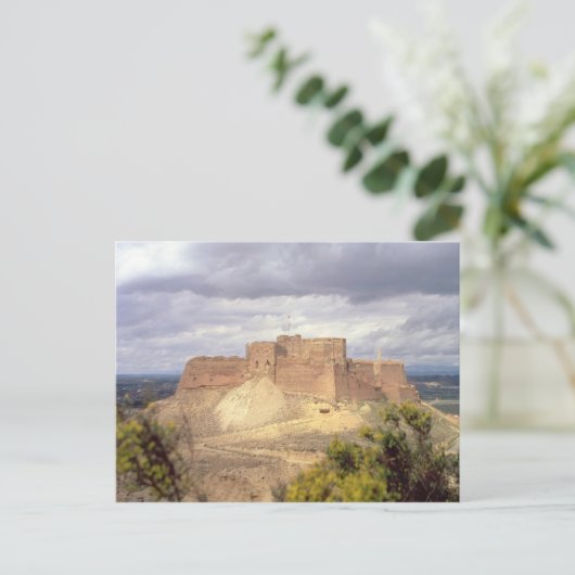 Monzon Castle, waar Koning James zijn kindertijd d Briefkaart (Staand voorkant)