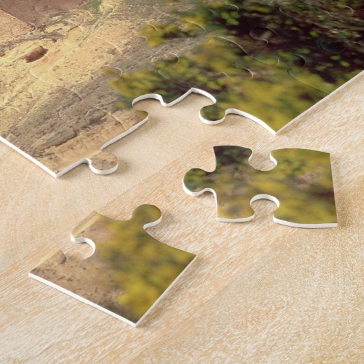 Monzon Castle, waar Koning James zijn kindertijd d Legpuzzel (Zijkant)