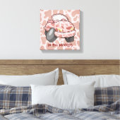 Moo Auto Canvas Afdruk (Insitu (Slaapkamer))