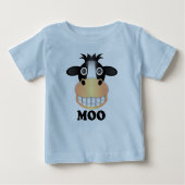 Moo - Baby Fine Jersey T-Shirt  (Voorkant)