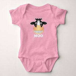Moo - Baby Jersey Bodysuit