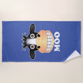 Moo - Beach Towel Strandlaken (Voorkant)