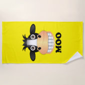 Moo - Beach Towel Strandlaken (Voorkant)