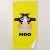 Moo - Beach Towel Strandlaken (Voorkant)