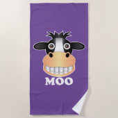 Moo - Beach Towel Strandlaken (Voorkant)