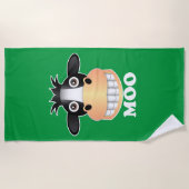 Moo - Beach Towel Strandlaken (Voorkant)