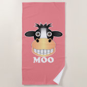 Moo - Beach Towel Strandlaken (Voorkant)
