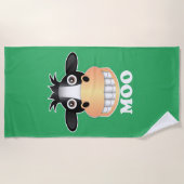 Moo - Beach Towel Strandlaken (Voorkant)