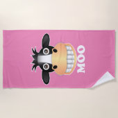 Moo - Beach Towel Strandlaken (Voorkant)