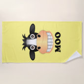 Moo - Beach Towel Strandlaken (Voorkant)