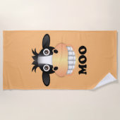 Moo - Beach Towel Strandlaken (Voorkant)