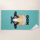 Moo - Beach Towel Strandlaken (Voorkant)