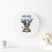 Moo Boo Halloween Koe Grote Klok (Huis)