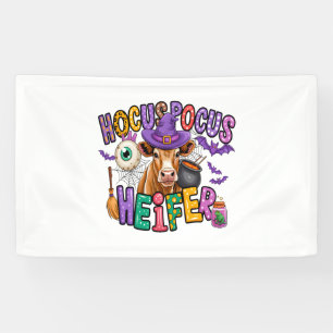Moo Boo Halloween Koe Spandoek