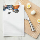Moo Boo Halloween Koe Theedoek (Quarter Fold)
