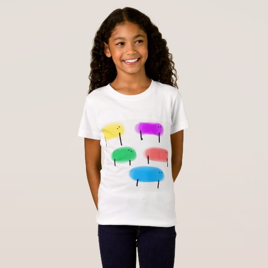 Moo bows t-shirt (Voorkant volledig)