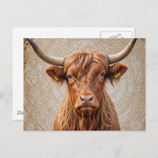 Moo Briefkaart (Voorkant / Achterkant)