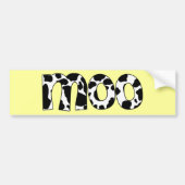 Moo Bumpersticker (Voorkant)