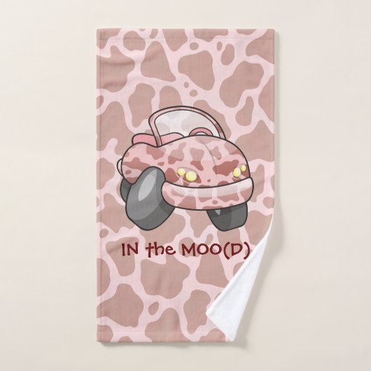 Moo Car Bad Handdoek (Handdoek)
