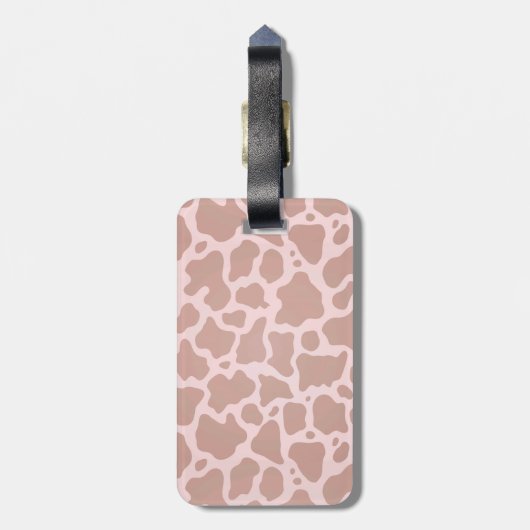 Moo Car Bagagelabel (Achterkant verticaal)