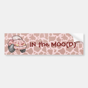 Moo Car Bumpersticker