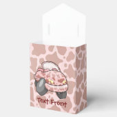 Moo Car Favor Box Bedankdoosjes (Geopend)