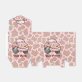 Moo Car Favor Box Bedankdoosjes (Uitgevouwen)