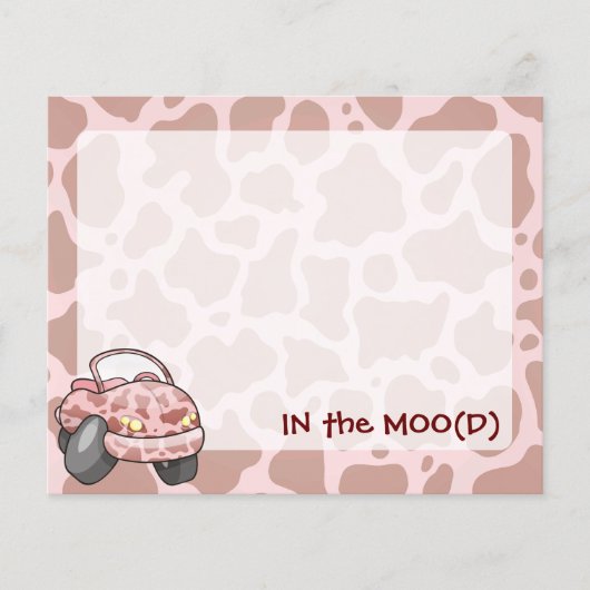 Moo Car Flyer (Voorkant)