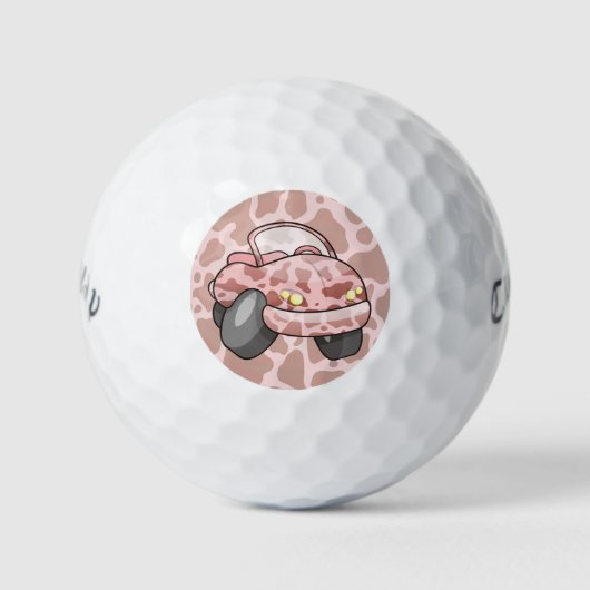 Moo Car Golfballen (Voorkant)