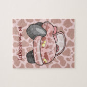 Moo Car Jigzaag Puzzle Legpuzzel (Horizontaal)