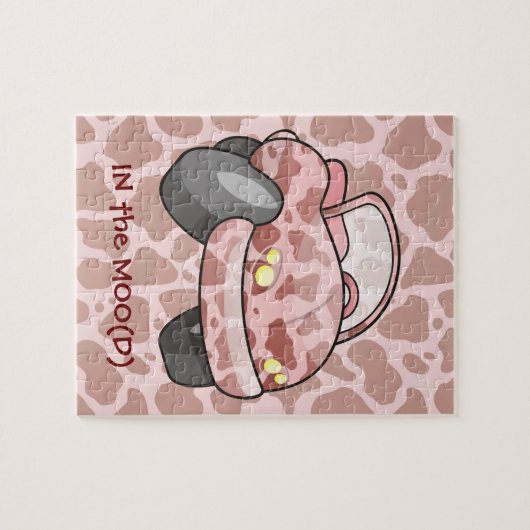 Moo Car Jigzaag Puzzle Legpuzzel (Horizontaal)