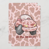 Moo Car Kaart (Voorkant / Achterkant)