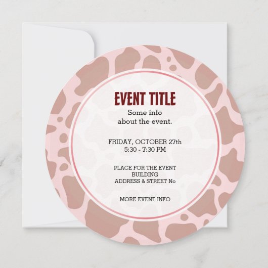 Moo Car Kaart (Achterkant)