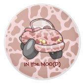 Moo Car Keramische Knop (Voorkant)