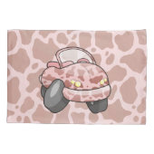 Moo Car Kussensloop (Achterkant)