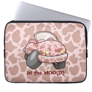 Moo Car-laptophoes Laptop Sleeve
