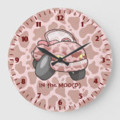 Moo Car Large Clock Grote Klok (Voorkant)