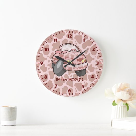 Moo Car Large Clock Grote Klok (Huis)