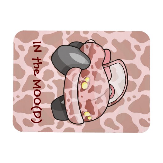 Moo Car Magneet (Horizontaal)