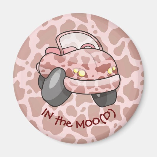 Moo Car Magneet (Voorkant)