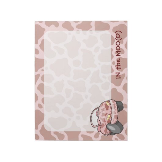 Moo Car Notitieblok (Linkerzijde)