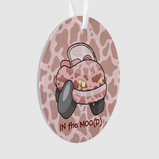 Moo Car Ornament (voorkant)