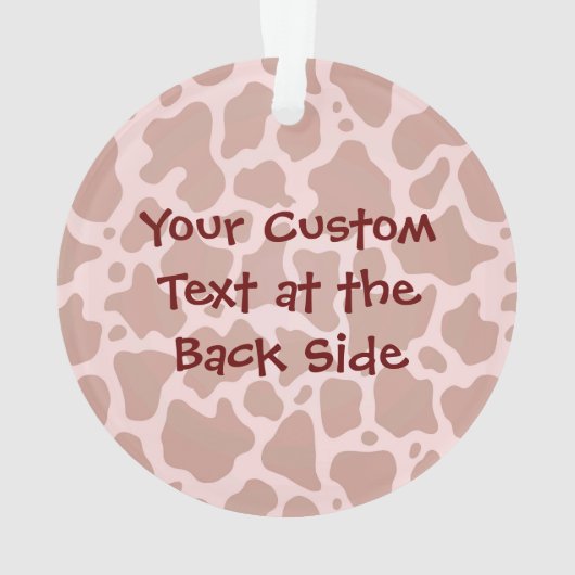 Moo Car Ornament (achterkant)