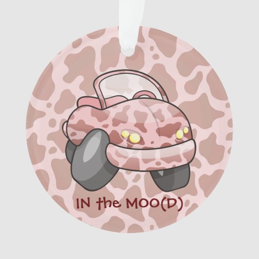 Moo Car Ornament (voorkant)