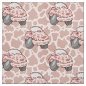 Moo Car Pattern Stof (Swatch)